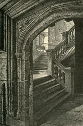 Treppe zur Kapelle und Oberen Schule, 1911