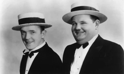 Stan Laurel 1890-1965 und Oliver Hardy 1892-1957, 20. Jahrhundert
