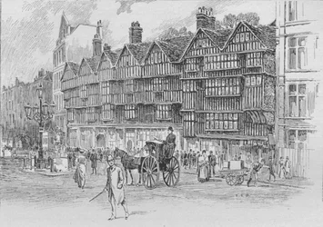 Staple Inn, Holborn Bars, London