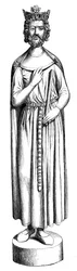 Statue von Childebert