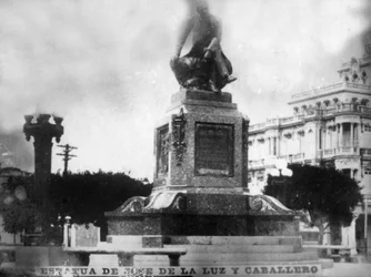 Statue von Don Jose de la Luz Caballero, 1912, 1920er Jahre