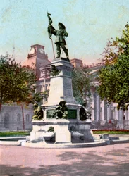 Statue von Paul Chomedey de Maisonneuve, Montreal, 1904
