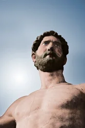 Statue des römischen Kaisers Hadrian, erste Hälfte des 2. Jahrhunderts