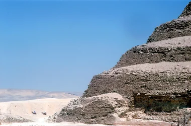 Stufenpyramide des Königs Djoser Zozer, Saqqara, Ägypten, 3. Dynastie