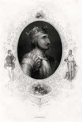 Stephan, der letzte normannische König von England, 1860