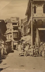 Straßenszene, Lahore