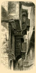 Straße in Kairo, 1881