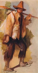 Studie nach dem Leben, um 1840, 1925