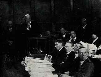 Panzeruntersuchung in Lincolns Inn, um 1919, 1945