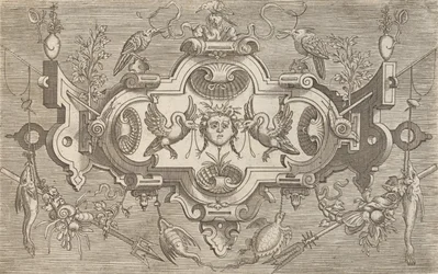 Targhe ed altri ornati di varie e capricciose invenzioni Cartouches und andere Ornamente o..., 1773