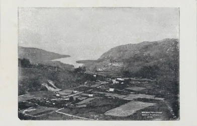 Te Wairoa vor dem Ausbruch des Tarawera, 1923