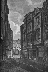 Temple Bar von Butcher Row, 1907