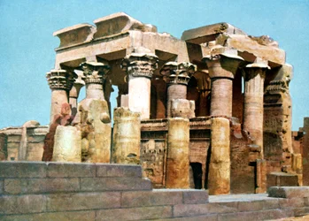 Tempel von Kom Ombo, Ägypten, 20. Jahrhundert