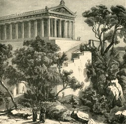 Tempel des Poseidon in Kalauna