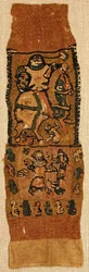 Textilfragment, Byzantinisch, 6.-8. Jahrhundert