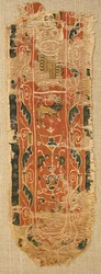 Textilfragment, Byzantinisch, 8.-9. Jahrhundert