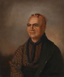 Thayendanegea Joseph Brant, frühes 19. Jahrhundert, nach 1806