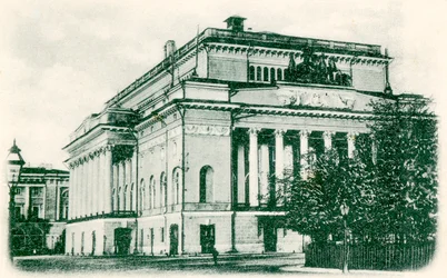Das Alexandrinsky-Theater, Sankt Petersburg, Russland, 1890er Jahre