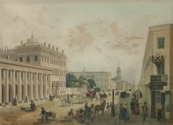 Der Anichkov-Palast in Sankt Petersburg, Ende der 1840er