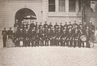 Die Band der Rio-Feuerwehr, 1914