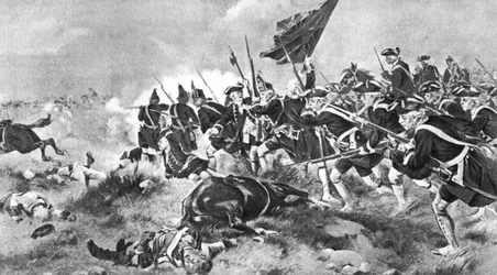Die Schlacht bei Dettingen, 16. Juni 1743, 1910