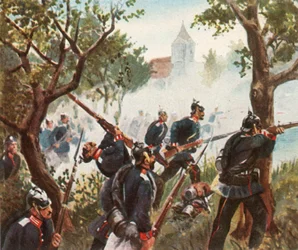 Die Schlacht von Königgrätz, 3. Juli 1866, 1936