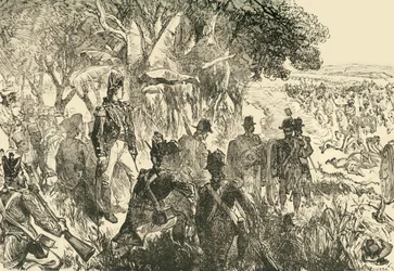 Die Schlacht von Plassey, 1757, 1890