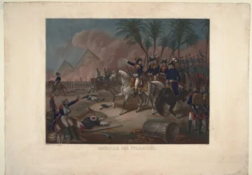 Die Schlacht bei den Pyramiden, 1800