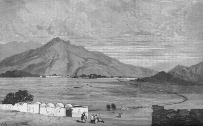 Das Schlachtfeld von Maiwand, ca. 1880
