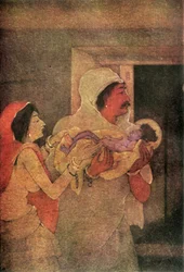 Die Geburt Krishnas, 1920