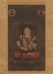 Der Bodhisattva Manjushri Monju Bosatsu, 13. Jahrhundert