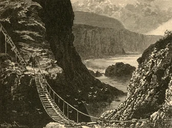 Die Brücke, Carrick-A-Rede, 1898