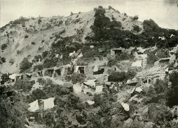 Die britischen Truppen auf der Halbinsel Gallipoli, 1919