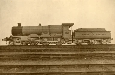 Die Caerphilly Castle 4-6-0, Great Western Railway, 1930