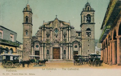Die Kathedrale, Havanna, Kuba, ca. 1910