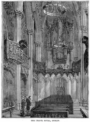 Die Königliche Kapelle, Dublin, 19. Jahrhundert