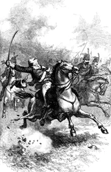 Der Angriff von Pulaski, ca. 1880