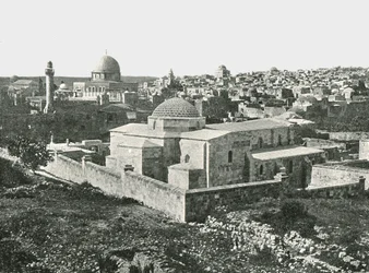 Die Kirche St. Anne, Jerusalem, Palästina, 1895