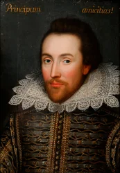 Das Cobbe-Porträt von William Shakespeare 1564-1616, ca. 1610