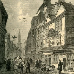 Der Hahn und die Elster, Drury Lane, 1881