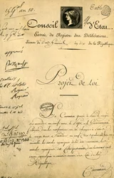 Das Konkordat und die organischen Artikel, 5. April 1802, 1921