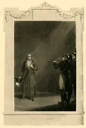Der Tod von Murat, 1815