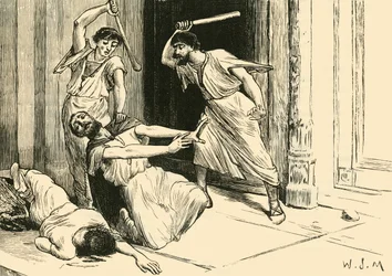 Der Tod des Tiberius Gracchus, 1890