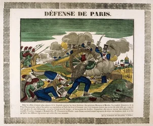 Die Verteidigung von Paris, 1814, 19. Jahrhundert