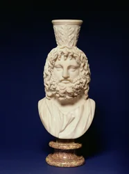Der ägyptische Gott Serapis, griechisch, 2. Jahrhundert