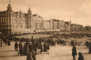 Die Esplanade vom Kursaal aus gesehen, um 1928