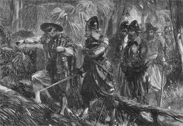 Die Expedition gegen Santiago, um 1880