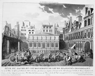 Die Feierlichkeiten zur Krönung, Paris, 2. Dezember 1804, 19. Jahrhundert