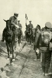 Der Feldmarschall dankt seinen Truppen, 1919