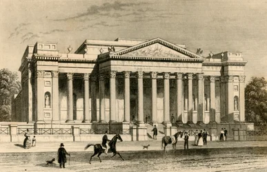 Das Fitzwilliam Museum, Cambridge, ca. 1835
